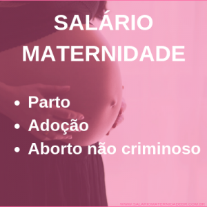 licença MATERNIDADE 