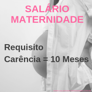 licença MATERNIDADE 